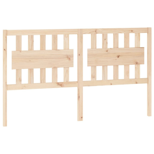 VidaXL (brown, 155.5 x 4 x 100 cm) vidaXL Bed Headboard Home Bedroom Decorative Bed Header Panel Solid Wood Pine 2