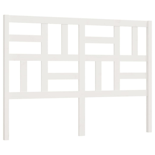VidaXL (white, 146 x 4 x 104 cm) vidaXL Bed Headboard Home Bedroom Decorative Bed Header Panel Solid Wood Pine 2