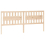 VidaXL (brown, 205.5 x 4 x 100 cm) vidaXL Bed Headboard Home Bedroom Decorative Bed Header Panel Solid Wood Pine 3