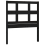VidaXL (black, 95.5 x 4 x 100 cm) vidaXL Bed Headboard Home Bedroom Decorative Bed Header Panel Solid Wood Pine 3