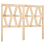 VidaXL (brown, 146 x 4 x 100 cm) vidaXL Bed Headboard Home Bedroom Decorative Bed Header Panel Solid Wood Pine 3