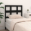 VidaXL (black, 95.5 x 4 x 100 cm) vidaXL Bed Headboard Home Bedroom Decorative Bed Header Panel Solid Wood Pine 4
