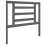 VidaXL (grey, 96 x 4 x 100 cm) vidaXL Bed Headboard Bedroom Bed Header Decorative Headboard Solid Wood Pine 3