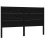 VidaXL (black, 126 x 4 x 100 cm) vidaXL Headboard Bedroom Bed Headboard Decorative Bed Header Solid Wood Pine 3