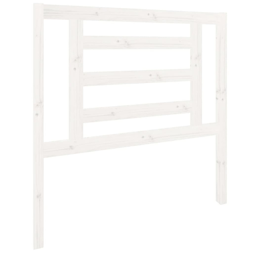 VidaXL (white, 96 x 4 x 100 cm) vidaXL Bed Headboard Bedroom Bed Header Decorative Headboard Solid Wood Pine 2