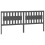 VidaXL (grey, 205.5 x 4 x 100 cm) vidaXL Bed Headboard Home Bedroom Decorative Bed Header Panel Solid Wood Pine 3