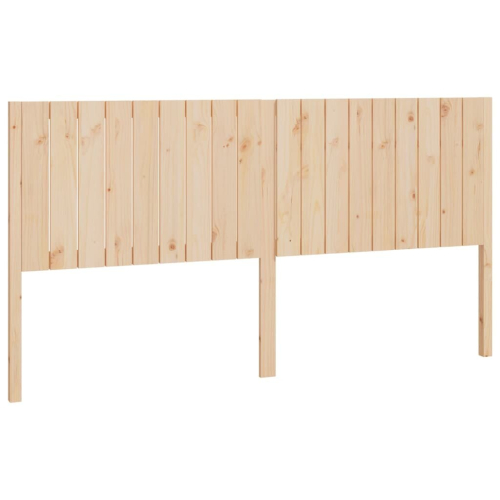 VidaXL (brown, 185.5 x 4 x 100 cm) vidaXL Bed Headboard Home Bedroom Decorative Bed Header Panel Solid Wood Pine 2