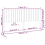 VidaXL (brown, 185.5 x 4 x 100 cm) vidaXL Bed Headboard Home Bedroom Decorative Bed Header Panel Solid Wood Pine 5