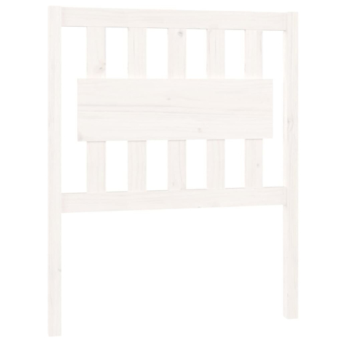 VidaXL (white, 80.5 x 4 x 100 cm) vidaXL Bed Headboard Home Bedroom Decorative Bed Header Panel Solid Wood Pine 2