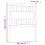 VidaXL (white, 80.5 x 4 x 100 cm) vidaXL Bed Headboard Home Bedroom Decorative Bed Header Panel Solid Wood Pine 7