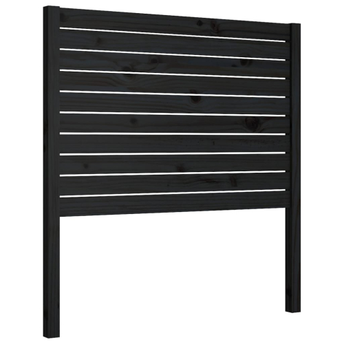 VidaXL (black, 96 x 4 x 100 cm) vidaXL Bed Headboard Home Bedroom Decorative Bed Header Panel Solid Wood Pine 2
