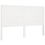 VidaXL (white, 141 x 4 x 100 cm) vidaXL Bed Headboard Home Bedroom Decorative Bed Header Panel Solid Wood Pine 3