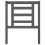 VidaXL (grey, 81 x 4 x 100 cm) vidaXL Bed Headboard Bedroom Bed Header Decorative Headboard Solid Wood Pine 4
