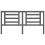 VidaXL (grey, 186 x 4 x 100 cm) vidaXL Bed Headboard Bedroom Bed Header Decorative Headboard Solid Wood Pine 4