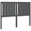 VidaXL (grey, 125.5 x 4 x 100 cm) vidaXL Bed Headboard Home Bedroom Decorative Bed Header Panel Solid Wood Pine 3