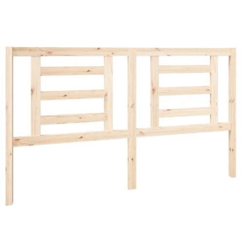 VidaXL (brown, 166 x 4 x 100 cm) vidaXL Bed Headboard Bedroom Bed Header Decorative Headboard Solid Wood Pine 2