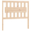 VidaXL (brown, 95.5 x 4 x 100 cm) vidaXL Bed Headboard Home Bedroom Decorative Bed Header Panel Solid Wood Pine 3