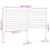 VidaXL (grey, 126 x 4 x 100 cm) vidaXL Bed Headboard Home Bedroom Decorative Bed Header Panel Solid Wood Pine 5