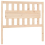 VidaXL (brown, 105.5 x 4 x 100 cm) vidaXL Bed Headboard Home Bedroom Decorative Bed Header Panel Solid Wood Pine 3