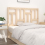 VidaXL (brown, 140.5 x 4 x 100 cm) vidaXL Bed Headboard Home Bedroom Decorative Bed Header Panel Solid Wood Pine 4