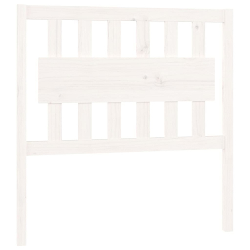 VidaXL (white, 95.5 x 4 x 100 cm) vidaXL Bed Headboard Home Bedroom Decorative Bed Header Panel Solid Wood Pine 2