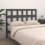 VidaXL (grey, 165.5 x 4 x 100 cm) vidaXL Bed Headboard Home Bedroom Decorative Bed Header Panel Solid Wood Pine 4