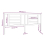 VidaXL (grey, 206 x 4 x 100 cm) vidaXL Bed Headboard Bedroom Bed Header Decorative Headboard Solid Wood Pine 7