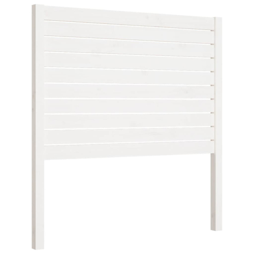 VidaXL (white, 81 x 4 x 100 cm) vidaXL Bed Headboard Home Bedroom Decorative Bed Header Panel Solid Wood Pine 2
