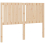 VidaXL (brown, 125.5 x 4 x 100 cm) vidaXL Bed Headboard Home Bedroom Decorative Bed Header Panel Solid Wood Pine 3