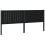 VidaXL (black, 205.5 x 4 x 100 cm) vidaXL Bed Headboard Home Bedroom Decorative Bed Header Panel Solid Wood Pine 3