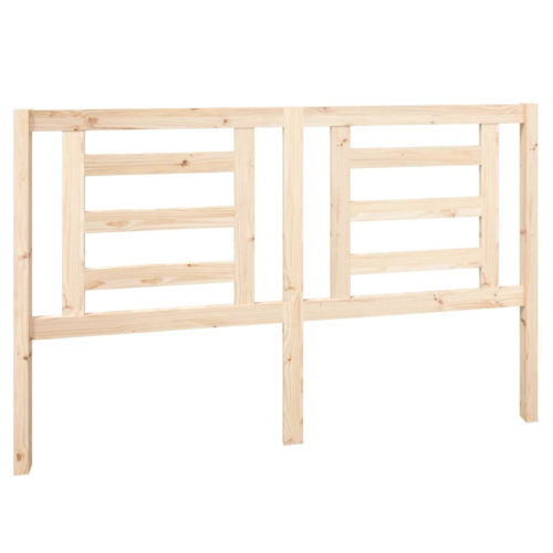 VidaXL (brown, 156 x 4 x 100 cm) vidaXL Bed Headboard Bedroom Bed Header Decorative Headboard Solid Wood Pine 2