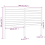 VidaXL (brown, 146 x 4 x 100 cm) vidaXL Bed Headboard Home Bedroom Decorative Bed Header Panel Solid Wood Pine 7