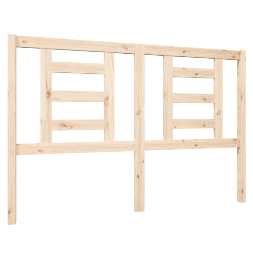 VidaXL (brown, 146 x 4 x 100 cm) vidaXL Bed Headboard Bedroom Bed Header Decorative Headboard Solid Wood Pine 2