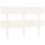 VidaXL (white, 124 x 3 x 81 cm) vidaXL Solid Wood Pine Bed Headboard Wooden Bed Header Multi Colours/Sizes 3