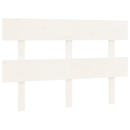 VidaXL (white, 124 x 3 x 81 cm) vidaXL Solid Wood Pine Bed Headboard Wooden Bed Header Multi Colours/Sizes 2