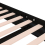 VidaXL (black, 75 x 190 cm) vidaXL Solid Wood Pine Bed Frame Wooden Home Platform Bed Multi Colours/Sizes 8