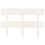 VidaXL (white, 124 x 3 x 81 cm) vidaXL Solid Wood Pine Bed Headboard Wooden Bed Header Multi Colours/Sizes 4