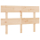 VidaXL (brown, 144 x 3 x 81 cm) vidaXL Solid Wood Pine Bed Headboard Wooden Bed Header Multi Colours/Sizes 3