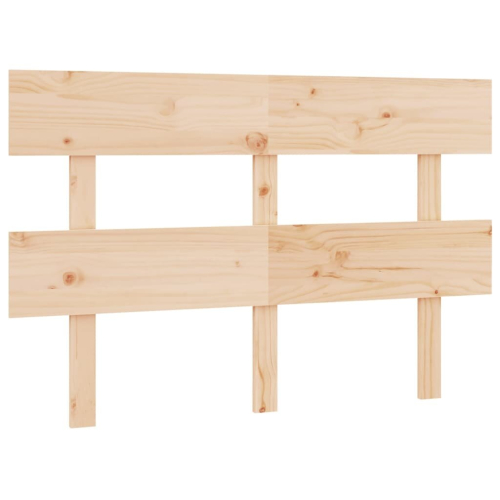 VidaXL (brown, 144 x 3 x 81 cm) vidaXL Solid Wood Pine Bed Headboard Wooden Bed Header Multi Colours/Sizes 2