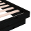 VidaXL (black, 75 x 190 cm) vidaXL Solid Wood Pine Bed Frame Wooden Home Platform Bed Multi Colours/Sizes 9