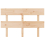 VidaXL (brown, 144 x 3 x 81 cm) vidaXL Solid Wood Pine Bed Headboard Wooden Bed Header Multi Colours/Sizes 4