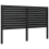 VidaXL (black, 186 x 4 x 100 cm) vidaXL Bed Headboard Home Bedroom Decorative Bed Header Panel Solid Wood Pine 3