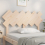 VidaXL (brown, 132 x 3 x 81 cm) vidaXL Bed Headboard Home Bedroom Decorative Bed Header Panel Solid Wood Pine 4