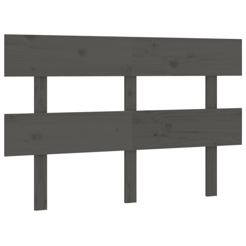 VidaXL (grey, 138 x 3 x 81 cm) vidaXL Solid Wood Pine Bed Headboard Wooden Bed Header Multi Colours/Sizes 2