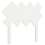 VidaXL (white, 92 x 3 x 81 cm) vidaXL Bed Headboard Home Bedroom Decorative Bed Header Panel Solid Wood Pine 3