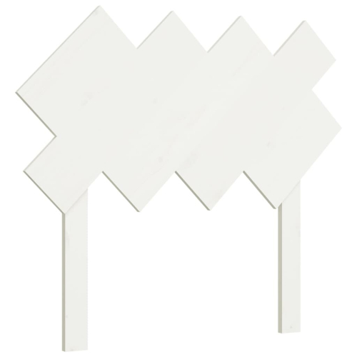VidaXL (white, 92 x 3 x 81 cm) vidaXL Bed Headboard Home Bedroom Decorative Bed Header Panel Solid Wood Pine 2
