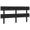 VidaXL (black, 164 x 3 x 81 cm) vidaXL Solid Wood Pine Bed Headboard Wooden Bed Header Multi Colours/Sizes 3