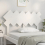 VidaXL (white, 132 x 3 x 81 cm) vidaXL Bed Headboard Home Bedroom Decorative Bed Header Panel Solid Wood Pine 4
