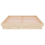 VidaXL (brown, 140 x 190 cm) vidaXL Solid Wood Pine Bed Frame Wooden Home Platform Bed Multi Colours/Sizes 6