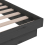 VidaXL (grey, 140 x 190 cm) vidaXL Solid Wood Pine Bed Frame Wooden Home Platform Bed Multi Colours/Sizes 9